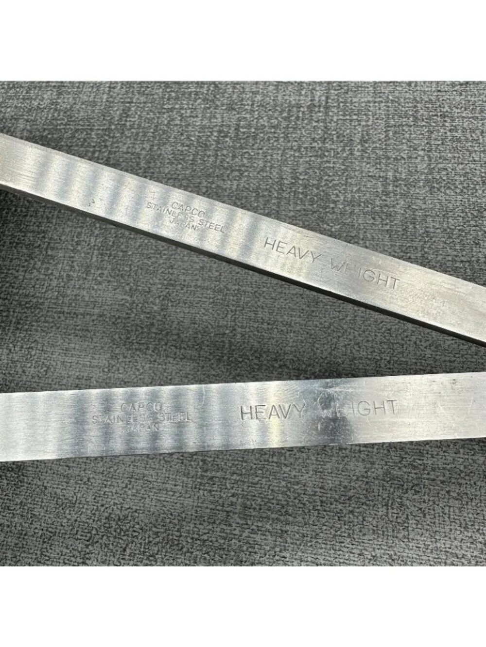 Vintage Stainless Steel 4 oz Ladle Set 2 Commercial Restaurant Japan Hook Capco